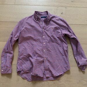 Ralph Lauren Red and Blue Checkered Shirt